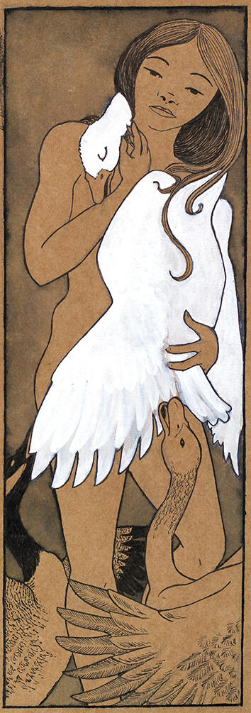 Anna, Aïnoa, Aristide & Alphonse - Abandon (private collection)