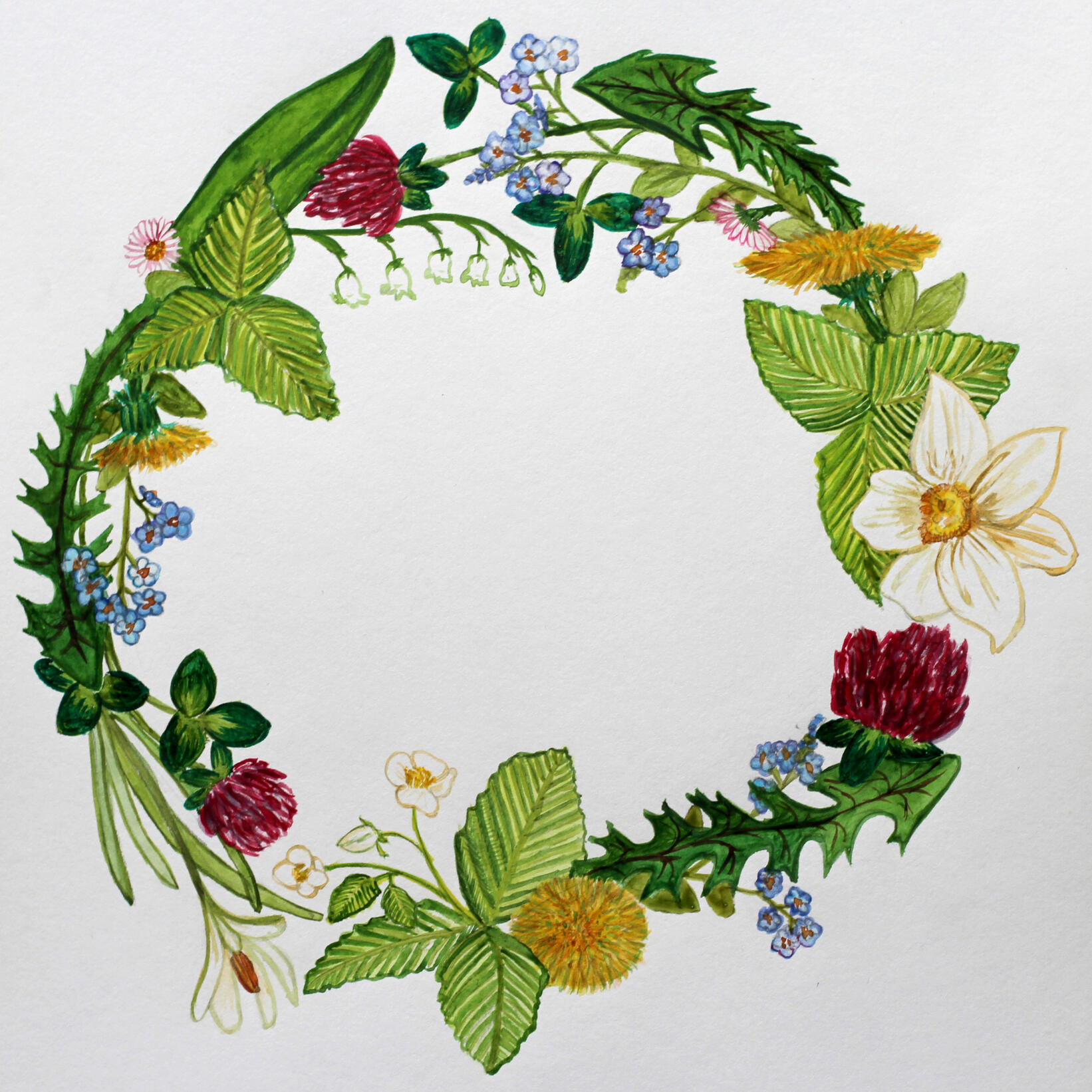 spring wreath