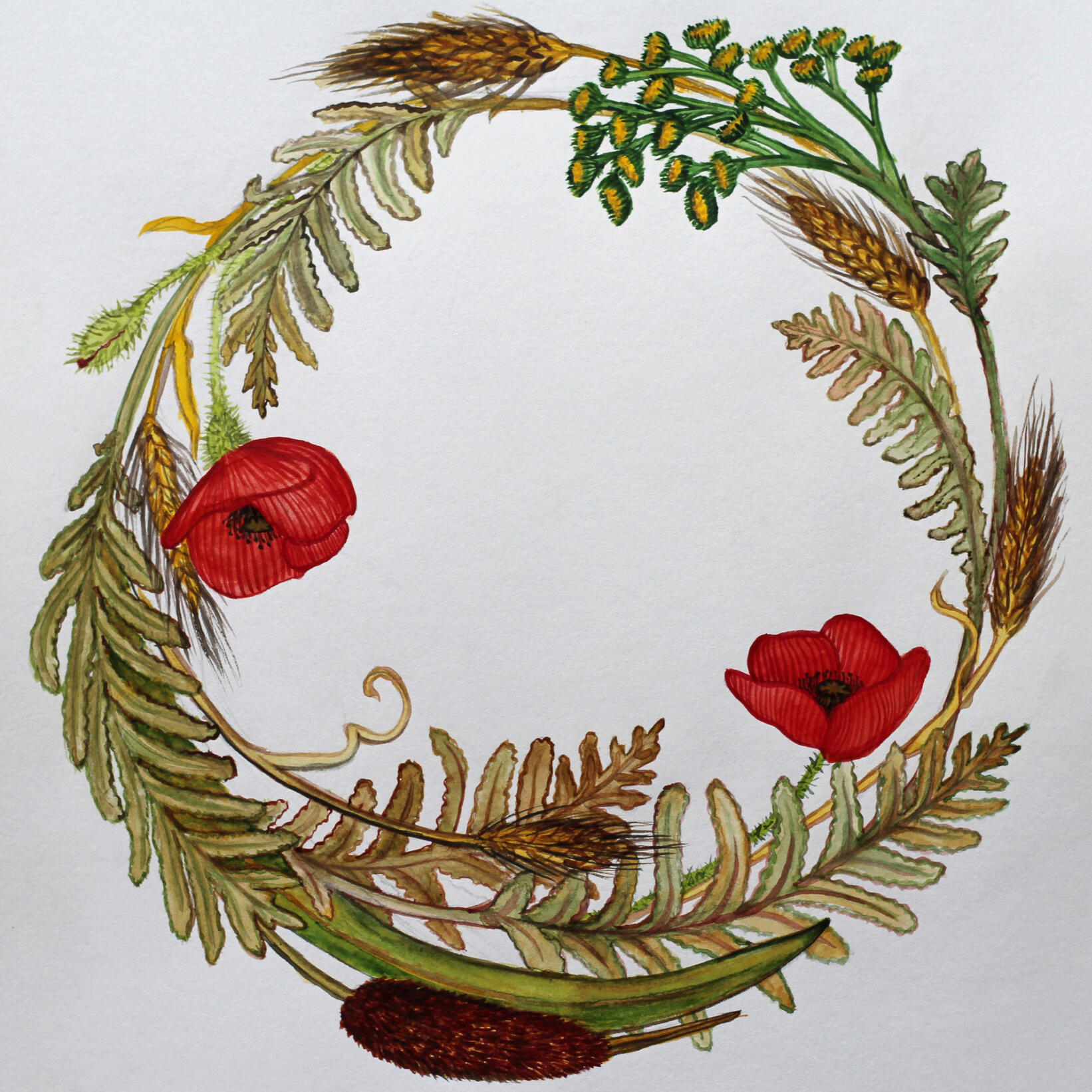 summer wreath